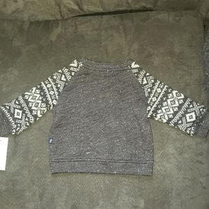 OshKosh B'gosh sweatshirt gray 0-3months